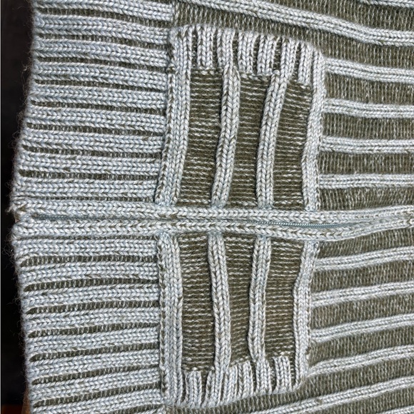 BKE Blue and Gray Striped Cardigan - Picture 7 of 7